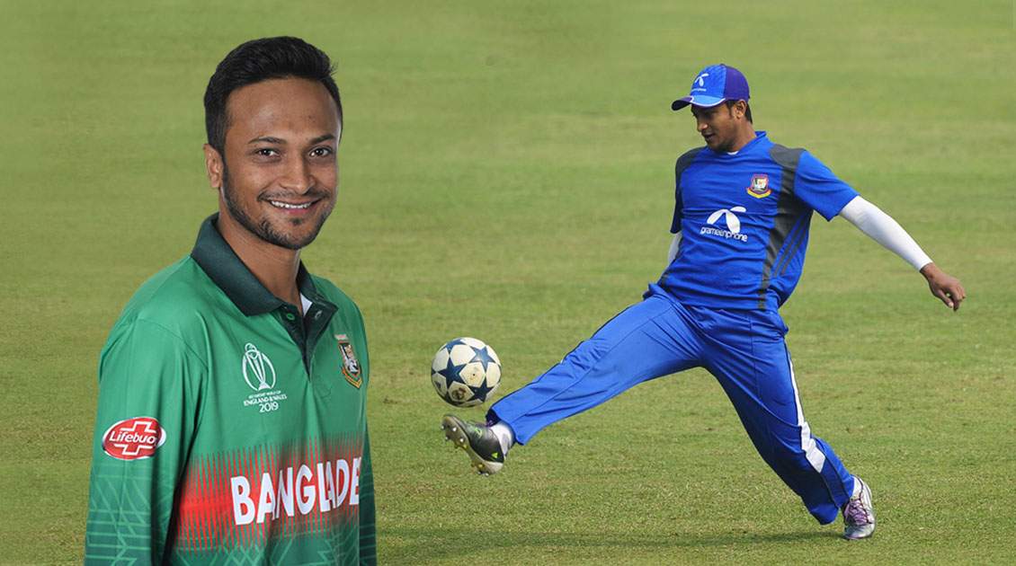 Bet You Didn’t Know Shakib Al Hasan Could Play Football